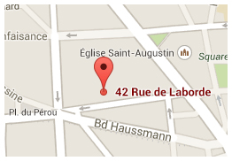 51 rue de Laborde, 75008 Paris - Tél. : +33. (0)1 53 42 31 20